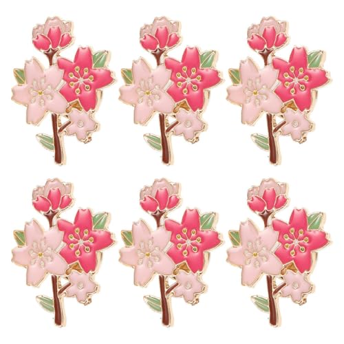 Baluue Blumenbrosche Für Frauen Eleganter Schmuck Strass-Broschen Anstecknadeln Emaille Boutonniere Für Mädchen Frauen Mantel Kleid Geburtstag Party Neujahr Hochzeitsdeko von Baluue