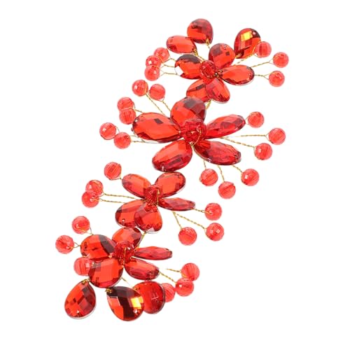 Baluue Blumenkranz Haarschmuck Für Braut Und Brautjungfern Haarreif Mit Kristallen Und Tropfenblüten Für Hochzeiten Partys Und Besondere Anlässe von Baluue