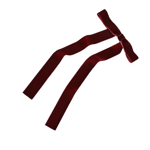 Baluue Braut Haarspange aus Samt Haarspangen Band Haarschleife Clip hochzeitshaar schmuck wedding hair accessories haarschmuck Schleifenclip für Haare Hochzeit Haarschleife Stoff rot Baluue Braut Haarspange aus Samt Haarspangen Band Haarschleife Clip hochzeitshaar schmuck wedding hair accessories haarschmuck Schleifenclip für Haare Hochzeit Haarschleife Stoff rot von Baluue