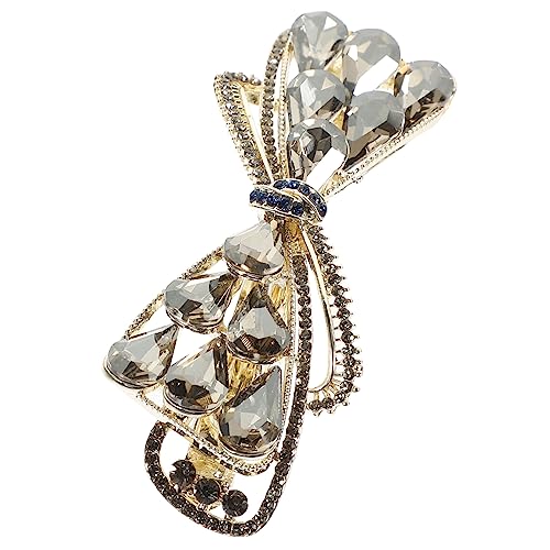 Baluue Haarspange Mit Strasssteinen Für Damen Mit Strass Glitzernder Haarschmuck Für Verschiedene Anlässe von Baluue