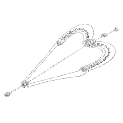Baluue Rhinestone Kopfkette Für Frauen Wasserfall Haarschmuck Für Hochzeiten Braut-accessoires Einstellbare Kristall-headpiece Für Besondere Anlässe Baluue Rhinestone Kopfkette Für Frauen Wasserfall Haarschmuck Für Hochzeiten Braut-accessoires Einstellbare Kristall-headpiece Für Besondere Anlässe von Baluue