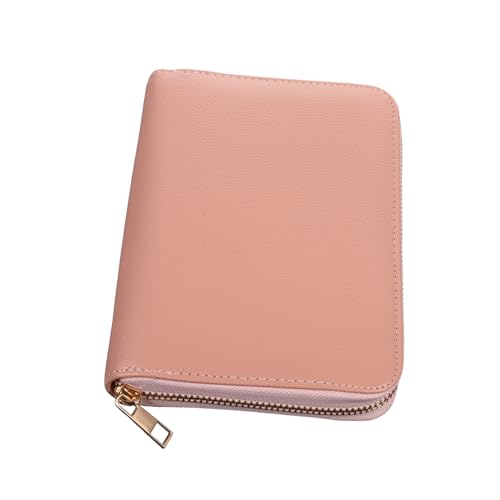 Baluue Budget Organizer PU Geldbörse mit Reißverschluss und Tragegriff Budgetplaner für Challenge Großer Cash Envelope Wallet für Karten und Bargeld Langlebig und Modisch von Baluue