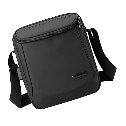 Baluue Business Schultertasche Herren Nylon Verstellbarer Trageriemen Multifunktionale Umhängetasche für Büro Alltag und Studium Schwarz Baluue Business Schultertasche Herren Nylon Verstellbarer Trageriemen Multifunktionale Umhängetasche für Büro Alltag und Studium Schwarz von Baluue