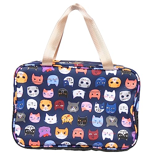 Baluue Make-up-reißverschlusstasche Tragbarer Reise-kulturbeutel Organizer Mit Griff von Baluue