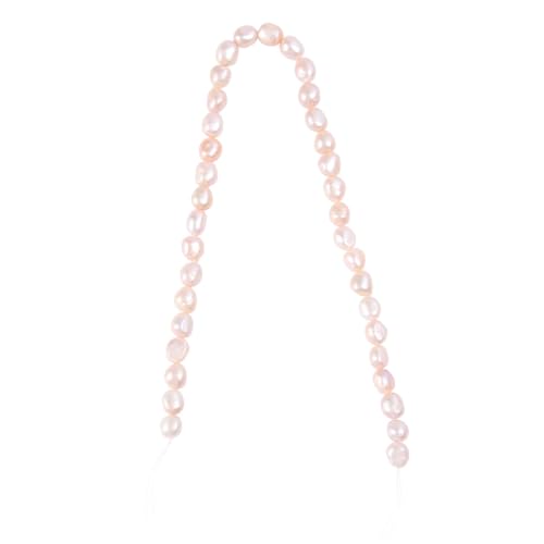 Baluue DIY Perlenkette Barockperlen ca Bunte Halbfertige Perlen Schmuck zum Auffädeln für Frauen und Erwachsene Feine Modische Halskette zum Selbermachen von Baluue