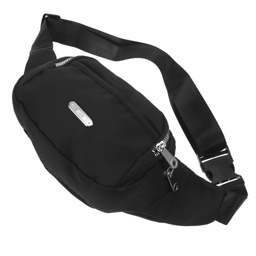 Baluue Damen Bauchtasche mit Doppelreißverschluss Große Sport Hüfttasche aus Strapazierfähigem Polyester Vielseitige Crossbody und Brusttasche für Laufen und Alltag Gürteltasche in von Baluue