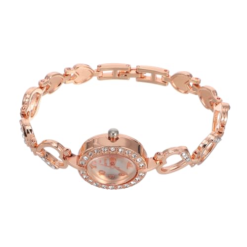 Baluue Damen Digitaluhr Roségold mit Strassbesatz Quarzuhr Armbanduhr Modische Uhr für Alltag und Präzises Quarzwerk Einzigartiges Design Baluue Damen Digitaluhr Roségold mit Strassbesatz Quarzuhr Armbanduhr Modische Uhr für Alltag und Präzises Quarzwerk Einzigartiges Design von Baluue