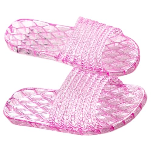 Baluue Damen Hausschuhe PVC Rutschfest Leichtgewicht Reusable Gästeschuhe für Hotel Zuhause Spa Reise von Baluue