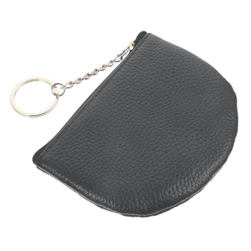 Baluue Damen Kleine Geldbörse Aus Echtleder Kompakte Münzbörse Mit Lippenstiftfach Leichtes Mini Portemonnaie Für Frauen Modischer Schlüsselanhänger Für Alltag Reise Und Outdoor Einsatz von Baluue