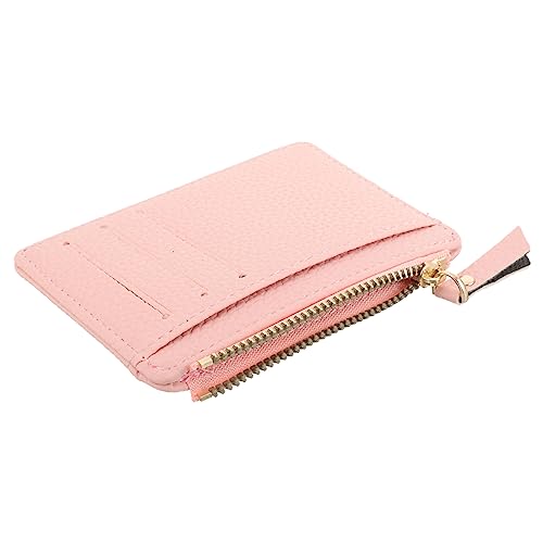 Baluue Kartenetui Für Damen Kleine Geldbörse Aus Pu Damengeldbörse Mit Reißverschluss Münzgeldbörse Zum Einkaufen Kompakte Damen-Clutch Mit Reißverschluss Für Reisen Und Outdoor von Baluue