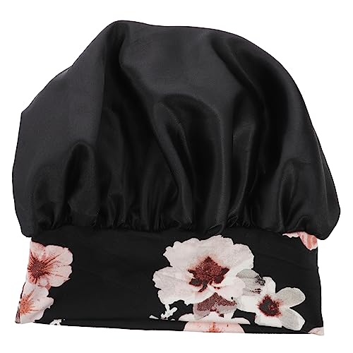 Baluue Damen Satin Schlafhaube Mit Breiter Krempe Atmungsaktive Haarschutzmütze Für Ungestörten Schlaf Geeignet Für Haarstärken Haarpflege von Baluue