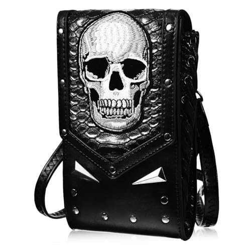 Baluue Damen Umhängetasche PU Verstellbar Leicht Schultertasche Crossbody Bag mit Großem Innenraum Vielseitig Abnehmbarer Gurt für Alltag und Freizeit Schwarz von Baluue
