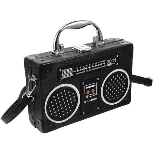 Baluue Damen Umhängetasche Radioform Modische Schultertasche Freizeit Pouch Stylisch Vielseitig für Schule Dating Camping Arbeit Geeignet von Baluue