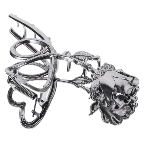 Baluue Große Haarspange Mit Rosendesign Für Dickes Haar Praktischer Haarclip Für Teenager Und Damen Für Partys Hochzeiten Und Alltag von Baluue