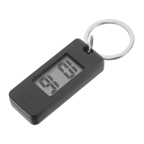 Baluue Digitale Schlüsselanhänger Uhr Leise Hängeuhr für Studenten Kompakt Tragbar Schwarz für Schule Rucksack Schlüsselbund Praktische Mini Uhr Baluue Digitale Schlüsselanhänger Uhr Leise Hängeuhr für Studenten Kompakt Tragbar Schwarz für Schule Rucksack Schlüsselbund Praktische Mini Uhr von Baluue