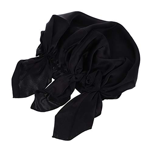 Baluue Doppellagige Haarhaube Aus Satin Schlafkappe Elastische Abdeckung Haarpflege für Die Nacht Frauen und Mädchen Wickeltuch Baluue Doppellagige Haarhaube Aus Satin Schlafkappe Elastische Abdeckung Haarpflege für Die Nacht Frauen und Mädchen Wickeltuch von Baluue