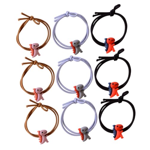 Baluue 20stücke Junge Mädchen Haargummis Mit Niedlichem Dinosaurier-design Elastische Haargummis Für Mädchen Haarzubehör Und Haarband Für Täglichen Gebrauch Farben Zufällig von Baluue
