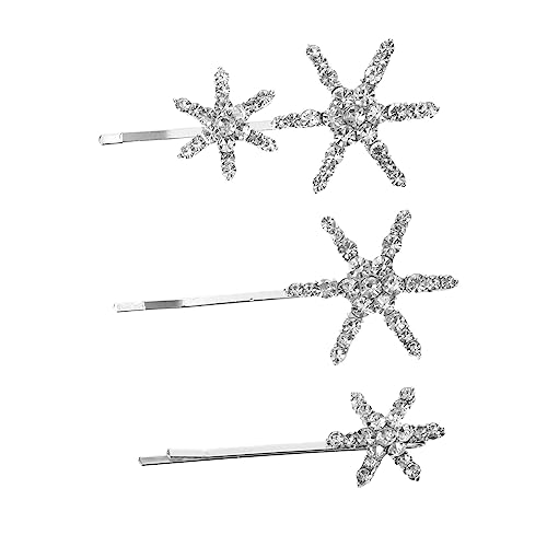Baluue 1satz Teiliges Set Strass Haarspangen Sternform Glitzernde Haarklammern Für Mädchen Und Damen Perfekter Haarschmuck Für Partys Hochzeiten Und Besondere Anlässe von Baluue
