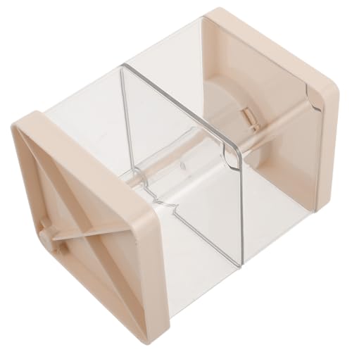 Baluue 2schicht Jewelry Box Rotating Organizer Für Haaraccessoires Und Make-up-schwämme Staubdichter Aufbewahrungsbehälter Für Ohrringe Und Kleine Accessoires Für Schminktisch von Baluue