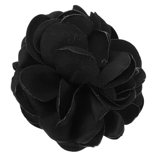 Baluue Elegante Schwarze Rosen brosche Vintage Stil Kreative Anstecknadel für Damen Mantel Kleid Schal Tasche Vielseitiger Blumenschmuck für Besondere Anlässe von Baluue