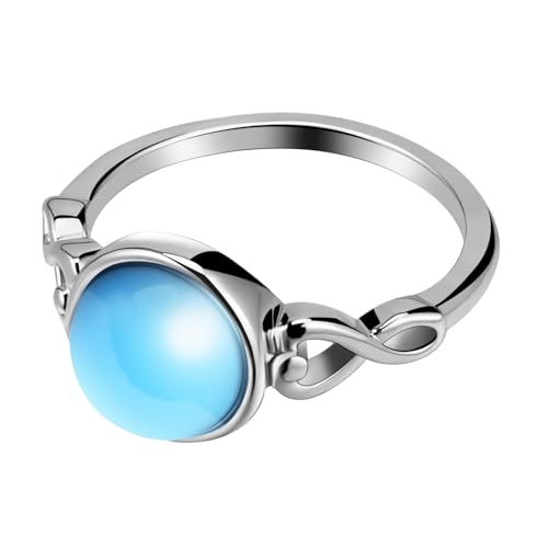 Baluue Eleganter Damenbandring US aus Modischem Glas mit Feiner Handarbeit Vielseitig Kombinierbar für Hochzeit Verlobung und Alltagsmode von Baluue