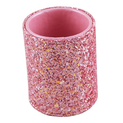 Baluue Praktischer Make up Pinselhalter Kosmetikpinsel Organizer Desktop Stift Aufbewahrungsbox Für Kleinigkeiten Multifunktional Modern Rosa Für Kosmetik Und Badezimmer von Baluue