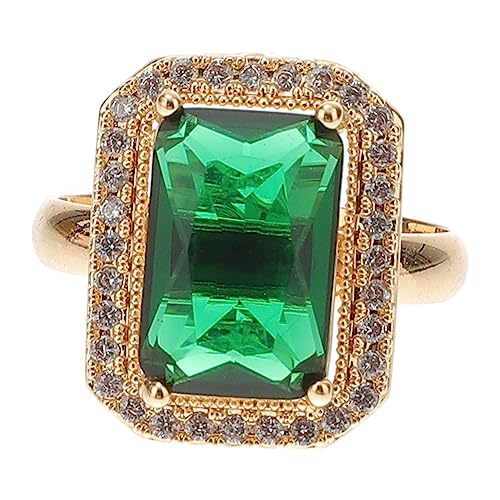 Baluue Eleganter Zirkonia Ring Damen Verlobungsring mit Funkelnden Steinen für Hochzeit Party Jahrestag Geschenk Baluue Eleganter Zirkonia Ring Damen Verlobungsring mit Funkelnden Steinen für Hochzeit Party Jahrestag Geschenk von Baluue