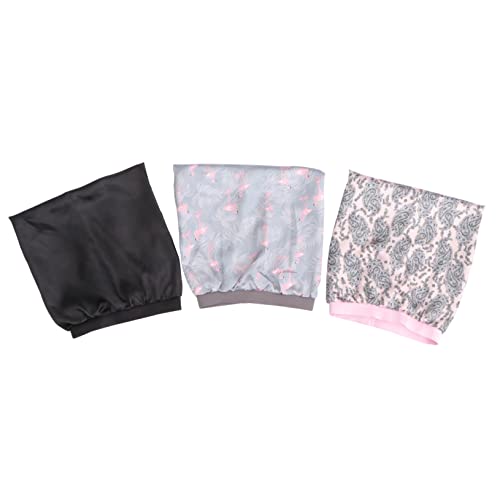 Baluue 3stücke Breitkrempige Schlafmütze Für Frauen Hochelastischer Hut Zum Haarschutz Langlebiges Material Praktisch Und Bequem Baluue 3stücke Breitkrempige Schlafmütze Für Frauen Hochelastischer Hut Zum Haarschutz Langlebiges Material Praktisch Und Bequem von Baluue