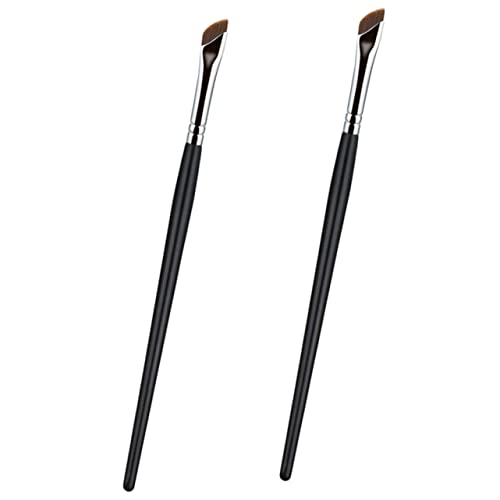 Baluue 2stücke Eyeliner Pinsel Schräger Augenbrauenpinsel Und Concealer Pinsel Für Präzise Make-up-anwendungen Für Frauen Und Mädchen Tragbar Für Unterwegs von Baluue