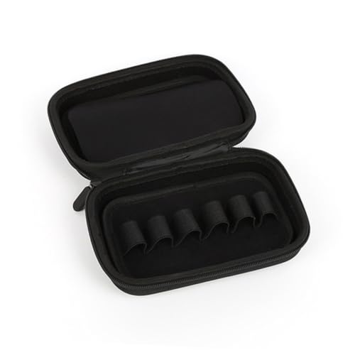Baluue Portable Essential Oil Storage Bag Slot Makeup Organizer Für Zuhause Und Leicht Und Tragebehälter Schwarz von Baluue
