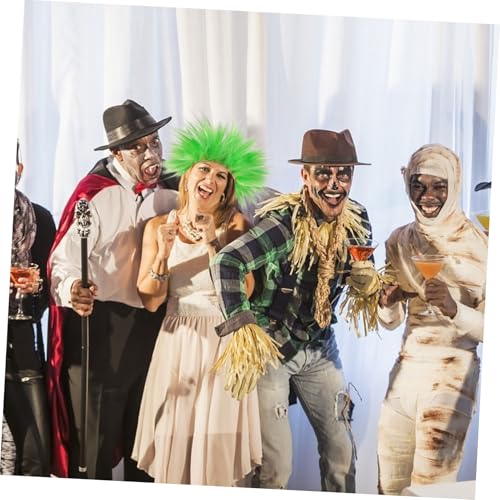Baluue Extravaganter Clown-Perücke für Erwachsene Grüne Cosplay-Haare Bequemer Sitz Auffälliger Look für Halloween Fasching Maskerade und Kostümpartys von Baluue