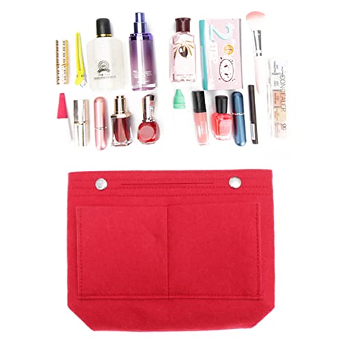 Baluue Kosmetik-Aufbewahrungstasche Aus Filz Für Damen Multifunktionale Kulturtasche Leicht Zu Reinigen Baluue Kosmetik-Aufbewahrungstasche Aus Filz Für Damen Multifunktionale Kulturtasche Leicht Zu Reinigen von Baluue