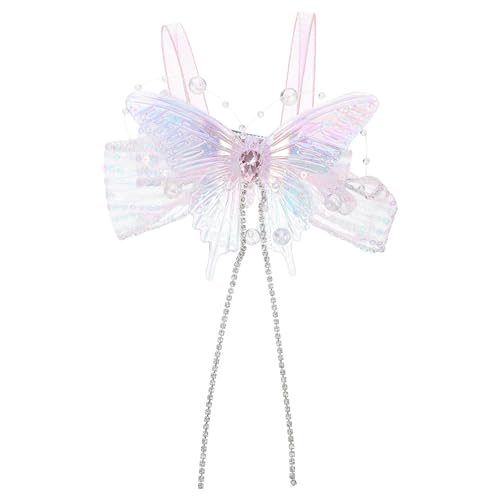 Baluue Fee Schmetterling Haarspange Quaste Haarnadel Kinder Haarschleife Damen Haarspange Kinder Haarschmuck Für Performance Hochzeit von Baluue