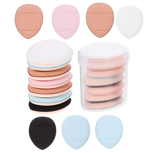 Baluue Fingerquaste 3 Boxen Mini-Make-Up-Puff Für Foundation Concealer Lidschatten Beauty-Make-Up-Tools Gemischte Farben von Baluue