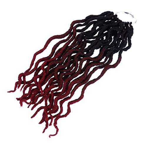 Baluue Häkelzopfperücke Locs Curly Locs Haarverlängerung Zopfperücke Faux Perücke Für Frauen Mit Crochet Braids Haarverlängerungen von Baluue