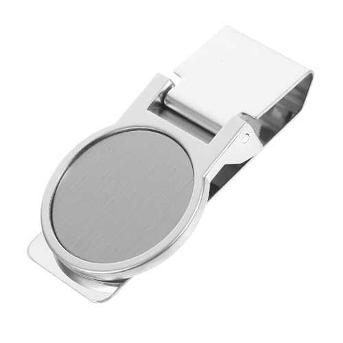 Baluue Multifunktionale Geldklammer Tragbare Geldscheinklammer Kleine Geldklammer für Karten und Bargeld für Männer für Unterwegs von Baluue