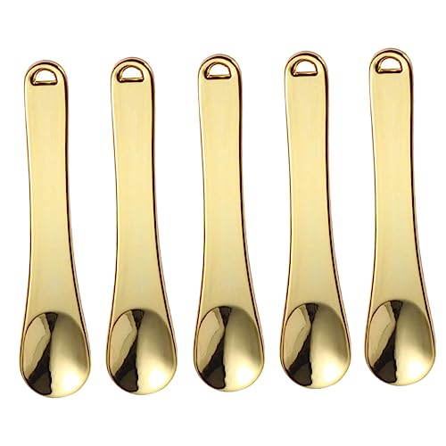 Baluue Gesichtscreme-löffel-set 5-teiliges Make-up-spatel Für Augencreme Windelcreme- Augencreme- Mini-beauty-scoops Teilen Mit von Baluue