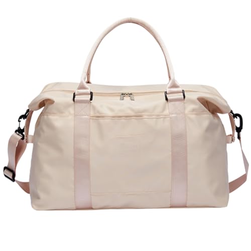 Baluue Große Sporttasche Damen mit Trocken nass Trennung Leichter Reise Business Gym Bag aus Strapazierfähigem mit Integriertem Trolley Sleeve für Urlaub Fitness Schule und Alltag von Baluue