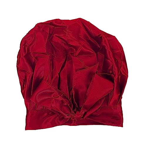 Baluue Großer Satin Schlafhaube Mit Verstellbarem Band Bequeme Schlafmütze Für Damen Für Lockige Und Lange Für Zuhause Accessoire Für Schützenden Schlaf von Baluue