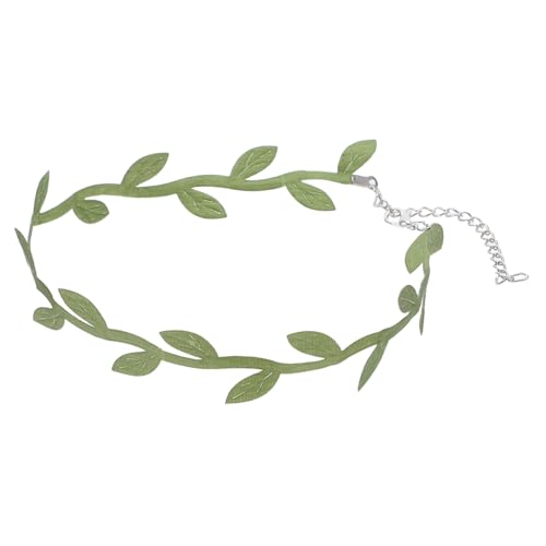 Baluue Grüne Choker Halskette Damen Kurz Schmuck Modisch Elegant für Party Alltag Geschenk von Baluue