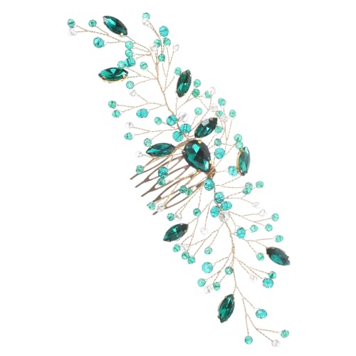 Baluue Braut Haarkamm Mit Rhinestones Handgemachter Wasserstein Haarschmuck Für Hochzeit Eleganter Haarkamm Für Frauen Festlicher Haar-accessoire von Baluue