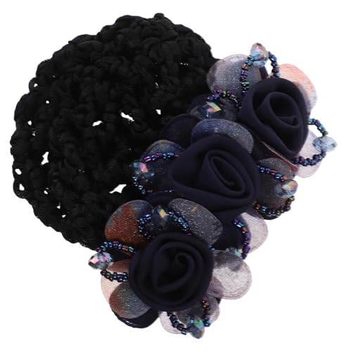 Baluue Haarknotenabdeckung Haarnetz Clip Blume Für Frauen Damen Alltag Bühnenauftritte Cosplay Krankenschwestern Stewardessen Hotelkellnerinnen Balletttänzerinnen Haar-accessoires Dutthal von Baluue