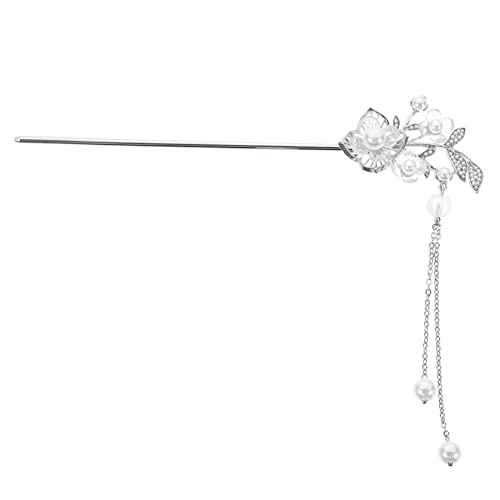 Baluue Vintage Haarschmuck Für Frauen Blumen-haarstab Mit Quaste Für Hochsteckfrisuren Und Besondere Anlässe Langlebig Und Stilvoll Für Jedes Outfit von Baluue