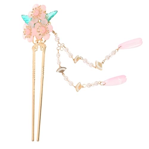 Baluue Vintage Chinesische Haarnadel Im Traditionellen Stil Haarstab Für Frauen Chinesischer Haarstab Mit Tropfenform Haarnadel Für Dutts Haarknotenstab Leicht Und Tragbar Für Langes Haar von Baluue