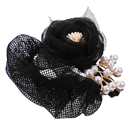 Baluue Blumen-haar-netz Für Dutt Elastisches Haarnetz Für Damen Für Formelle Und Lässige Anlässe Komfortabel Und Praktisch Für Tänzerinnen Und Berufstätige von Baluue