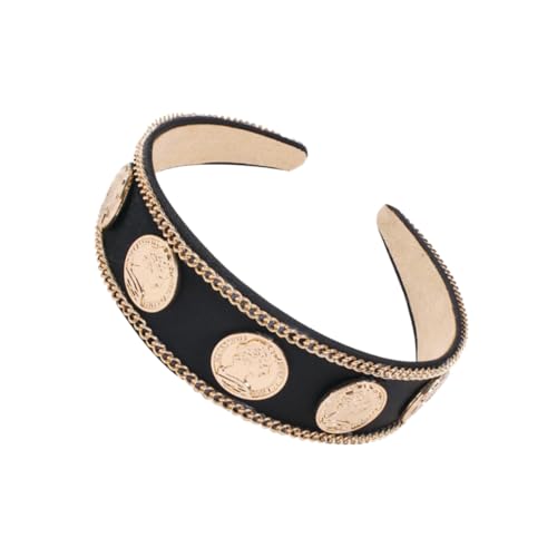 Baluue Kreatives Breites Haarband Aus Delikatem Für Frauen Und Mädchen Eleganter Haaraccessoire Schwarz Modischer Look Für Jeden Anlass von Baluue