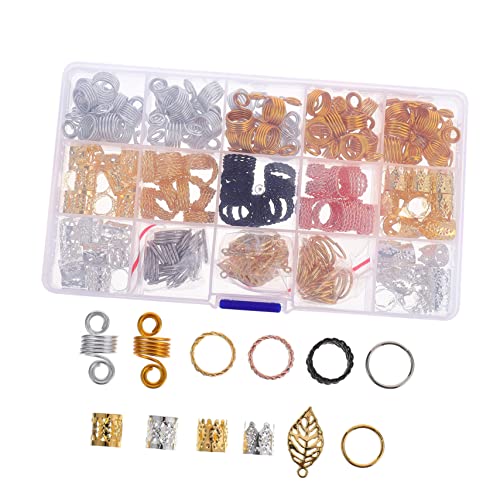 Baluue Haarschmuck Dreadlocks Teiliges Verstellbares Zubehör Metall Handgefertigte Bunte Haarmanschetten Für Zöpfe Und Dreads Für Haartypen von Baluue