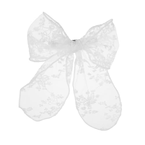 Baluue Große Spitzen Schleife Haarspange Für Damen Elegantes Haaraccessoire Für Hanfu-outfits Vielseitige Und Bequeme Haarschleife Stilvoller Kopfschmuck Für Besondere Anlässe von Baluue