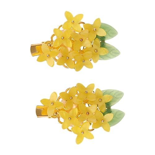 Baluue 1stück Osmanthus Fragrans Haarspangen Mädchen Blumen-haarclip Im Vintage-stil Accessoires Für Partys Fotoshootings Und Festliche Anlässe von Baluue