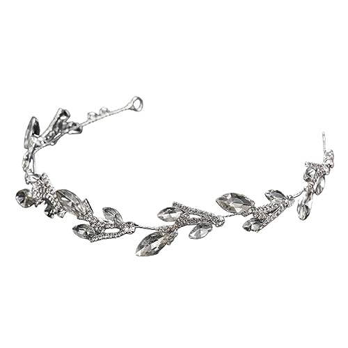 Baluue Cubic Zirconia Braut Haarschmuck Stirnband Für Verstellbares Kopfstück Mit Zarten -dekoren Für Bräute Und Damen Für Hochzeiten Partys Und Feiern Baluue Cubic Zirconia Braut Haarschmuck Stirnband Für Verstellbares Kopfstück Mit Zarten -dekoren Für Bräute Und Damen Für Hochzeiten Partys Und Feiern von Baluue